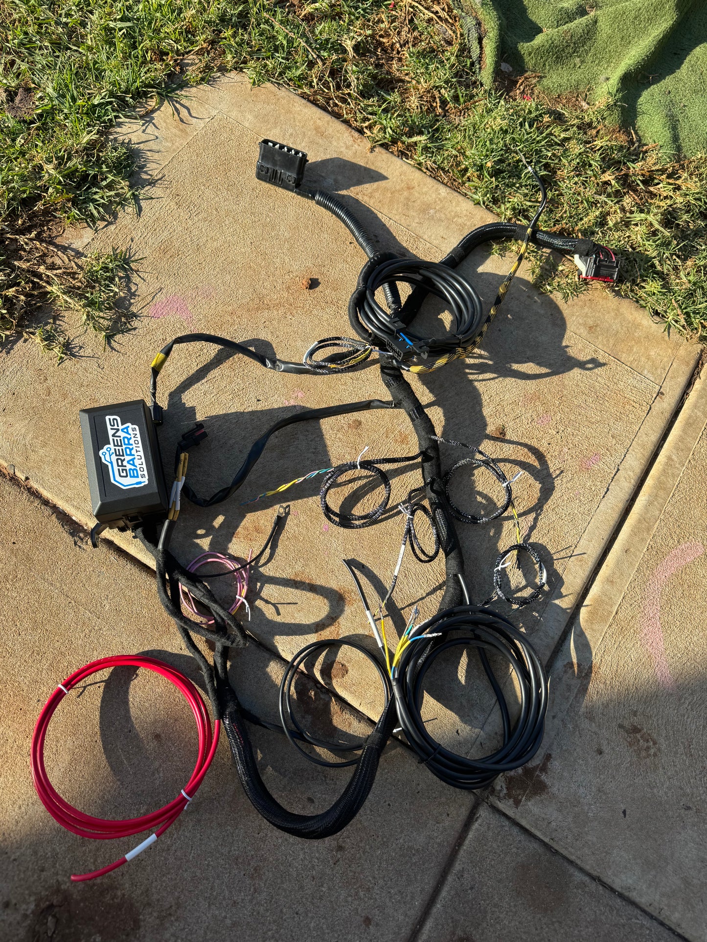 Standalone Barra Loom with Fuse Box | BA BF FG Barra Wiring Harness