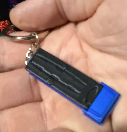 3D printed Barra mini keytags